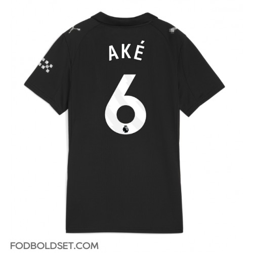 Manchester City Nathan Ake #6 Udebanetrøje Dame 2025-26 Kortærmet
